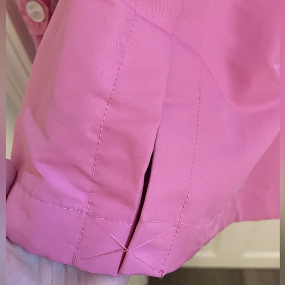 LAUREN Ralph Lauren Pink Belted Raincoat - Picture 6 of 8